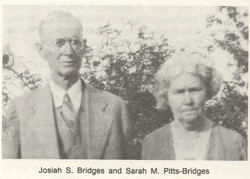 Sarah M <I>Pitts</I> Bridges 