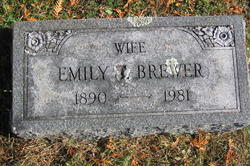 Emily <I>Tilbury</I> Brewer 