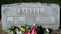 Bertha Rae <I>Hord</I> Barbee 