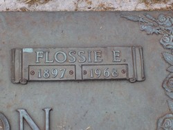 Flossie E. <I>Dean</I> Moon 