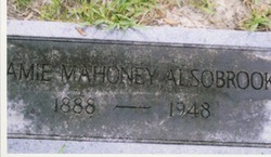 Mamie Alifair <I>Mahoney</I> Alsobrook 