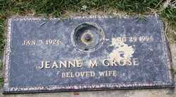 Jeanne M. Grose 