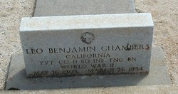 Pvt Leo Benjamin Chambers 