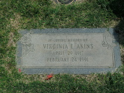 Virginia Elenora Akins 