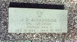 J D Alsabrook 
