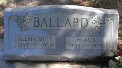 Alexia Gertrude <I>Mees</I> Ballard 