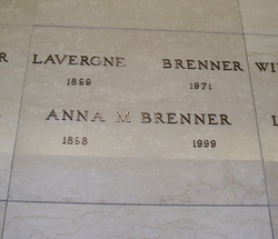Anna Margaret <I>Louden</I> Brenner 