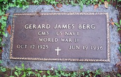 Gerard James “Jerry” Berg 