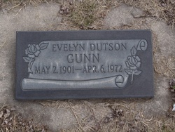 Evelyn <I>Dutson</I> Gunn 