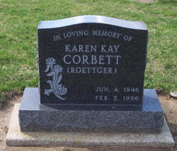 Karen Kay <I>Roettger</I> Corbett 
