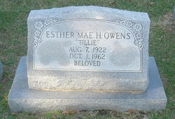 Esther Mae <I>H.</I> Owens 