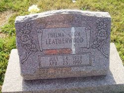 Thelma Lois <I>Crum</I> Leatherwood 