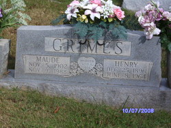 Maude Iva <I>Byrum</I> Grimes 