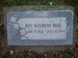 Roy Wayment Rose 