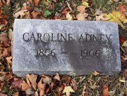 Caroline <I>Lindley</I> Adney 