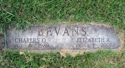 Elizabeth Alice “Betty” <I>Harryman</I> Bevans 