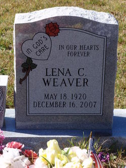 Lena Christine <I>Payne</I> Weaver 