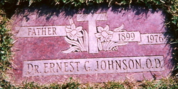 Dr Ernest Gilbert Johnson 