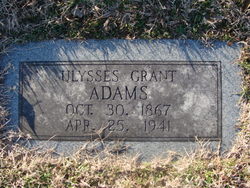 Ulysses Grant Adams 