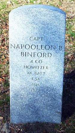 Capt Napoleon Bonaparte Binford 
