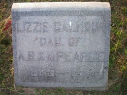 Elizabeth “Lizzie” <I>Pearce</I> Calhoun 