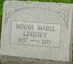 Minnie Mabel Lindsey 