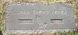 Clara Elizabeth <I>Brown</I> Fonda 