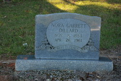 Nora <I>Garrett</I> Dillard 