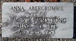 Anna A <I>Abercrombie</I> Armstrong 