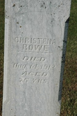 Christena “Mager” <I>Meager</I> Rowe 