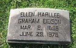 Ellen Harllee <I>Graham</I> Eidson 