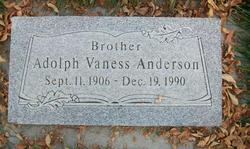 Adolph Vaness Anderson 