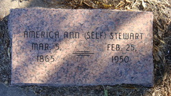 America Ann <I>Self</I> Stewart 