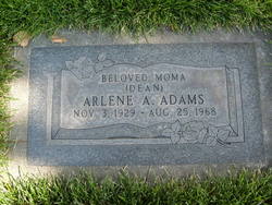 Arlene Anna Lucille <I>Taft</I> Adams 