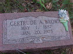 Gertrude Alta <I>Moore</I> Brown 