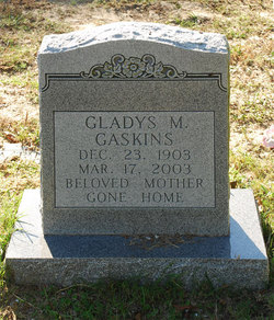 Gladys Mae <I>Wells</I> Gaskins 