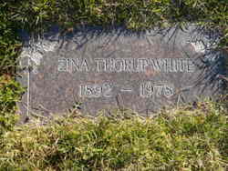 Zina Thora Augusta <I>Thorup</I> White 