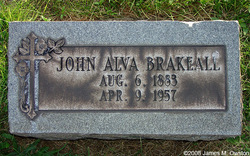 John Alva Brakeall 