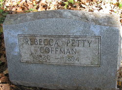 Rebecca <I>Petty</I> Coffman 