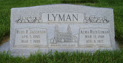Alma Rich Lyman 