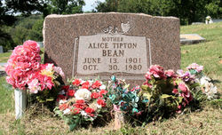 Alice <I>Tipton</I> Bean 