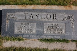 Jennie <I>Grundy</I> Taylor 