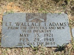 LT Wallace I. Adams 