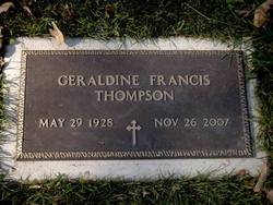 Geraldine Francis <I>McBeth</I> Thompson 
