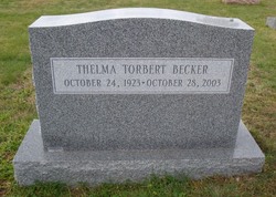 Thelma <I>Torbert</I> Becker 