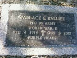 Wallace Eugene “Wally” Balliet 