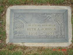 Ruth Angeline <I>Gibson</I> Johnson 