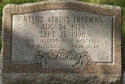 Nelus Eliese <I>Lazarus</I> Atkins Freeman 
