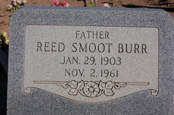 Reed Smoot Burr 