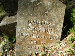 Martha Beckton 